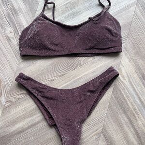 H&M Sparkling Purple Bikini